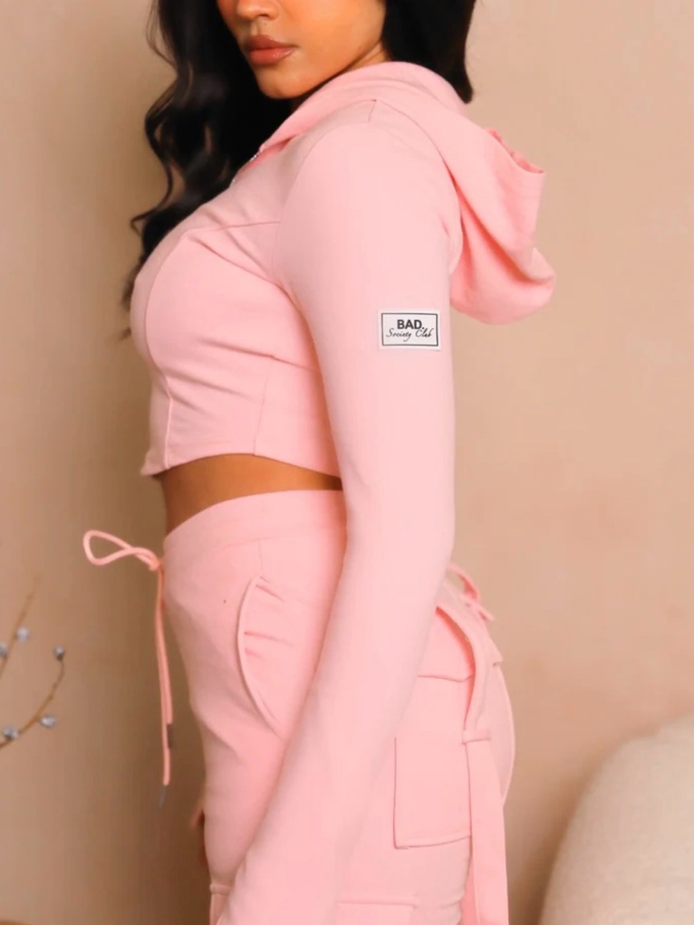 Bad society Club - Quazen- Corset Hoodie